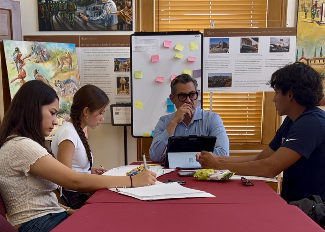 Judge Lopez with SCCJP Interns in Nogales AZ